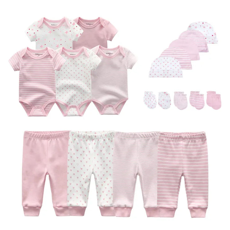 Newborn doll clothes set