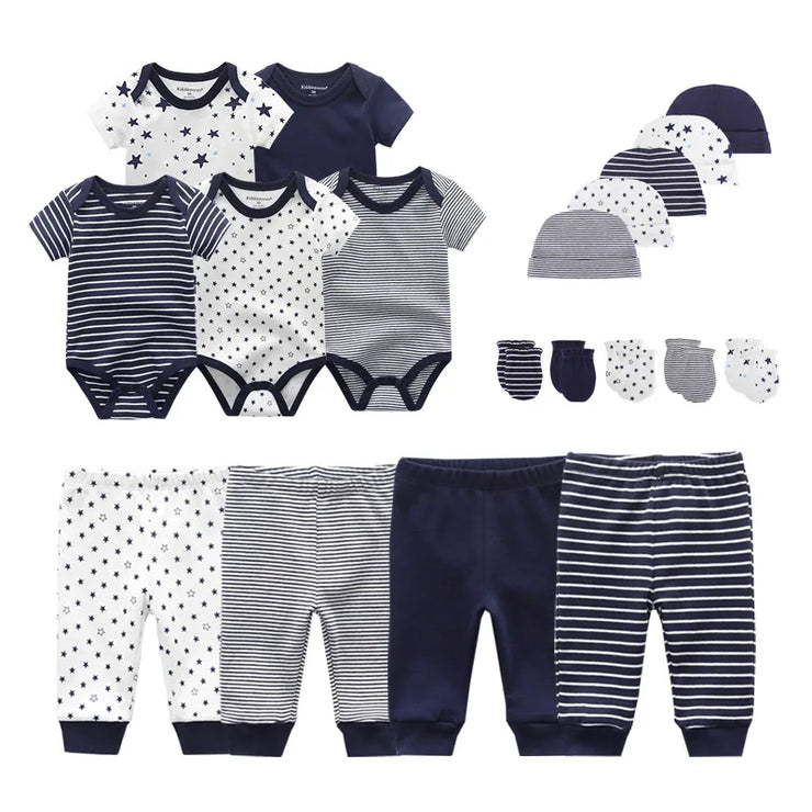 Newborn doll clothes set