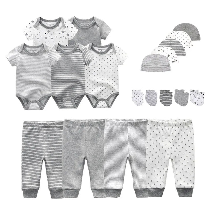 Newborn doll clothes set