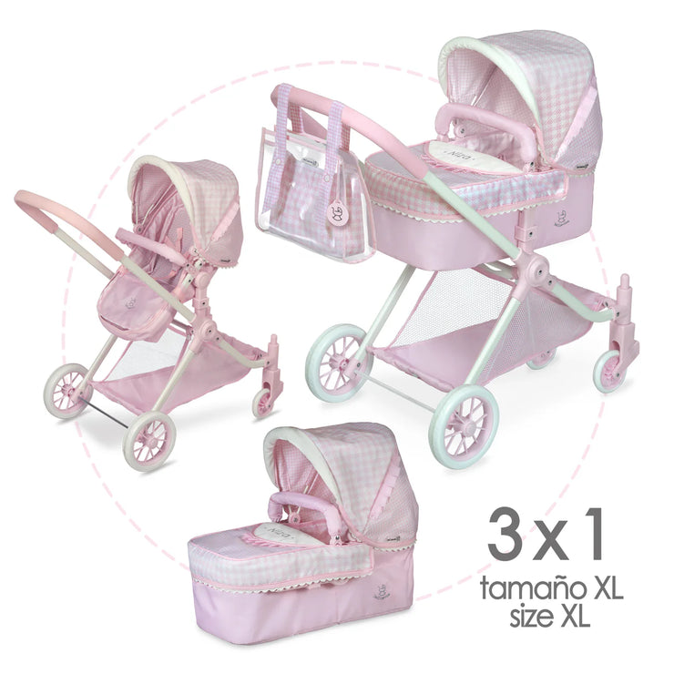 3x1 doll pram 80746