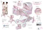 3x1 doll pram 80746