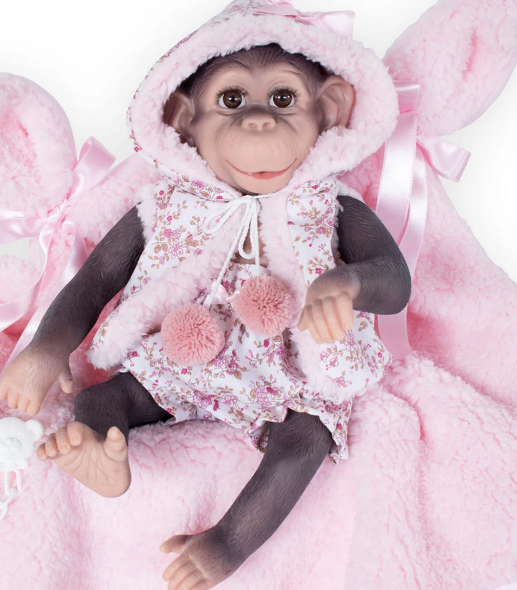 KUKO reborn monkey pink 36501