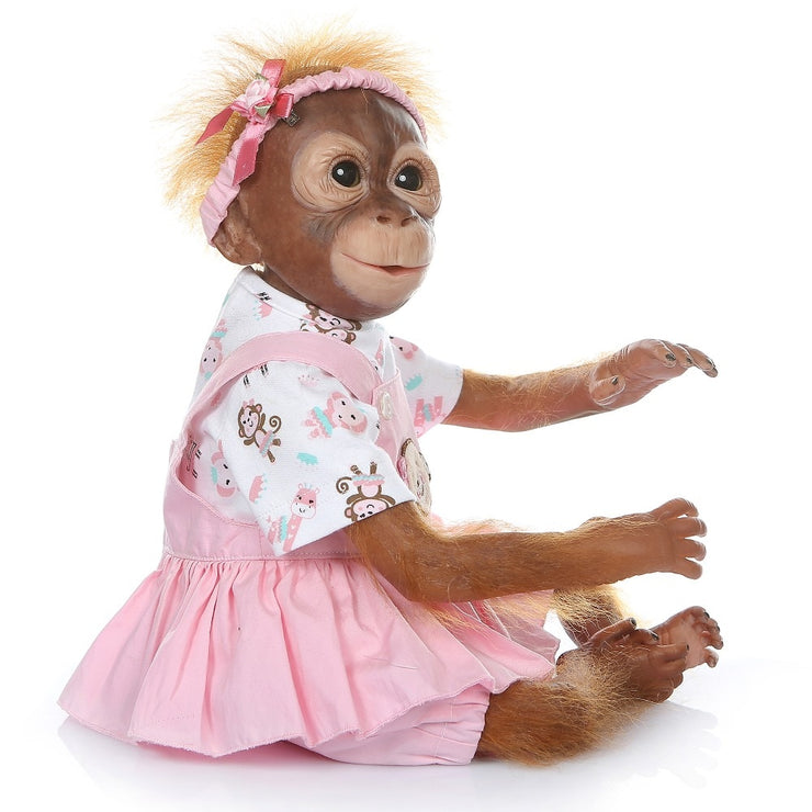 Monkey reborn doll