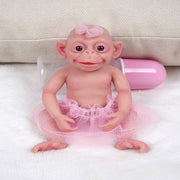 Silicone Monkey baby Doll